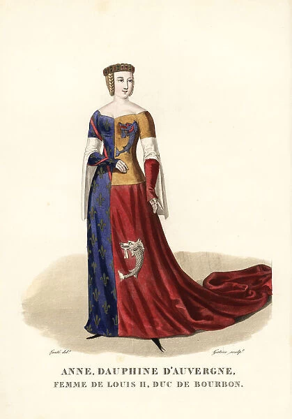 Anne of Auvergne, Dauphine d Auvergne, 1358-1417