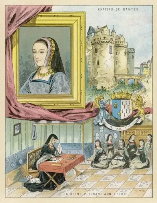 Framed Print : Anne De Bretagne Framed Print : Anne De Bretagne