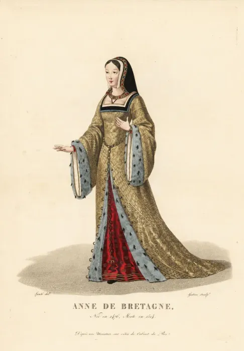 Framed Print : Anne of Britanny, wife to King Charles VIII Framed Print : Anne of Britanny, wife to King Charles VIII
