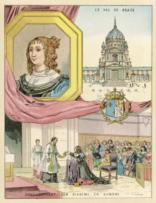 Framed Print : Anne D autriche Framed Print : Anne D autriche