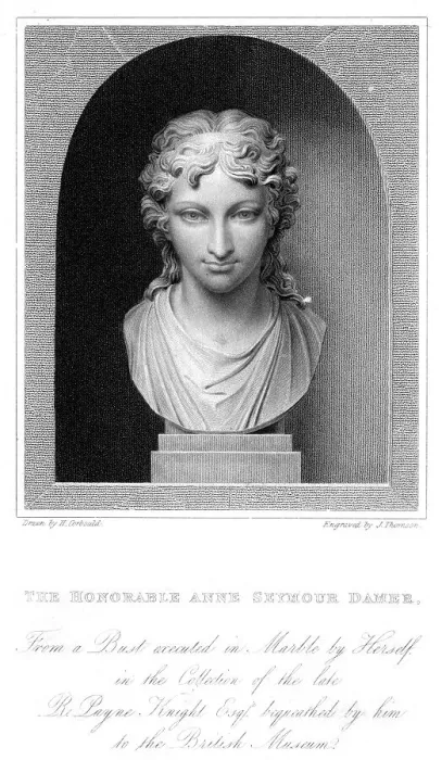 Framed Print : Anne Damer - 4 Framed Print : Anne Damer - 4