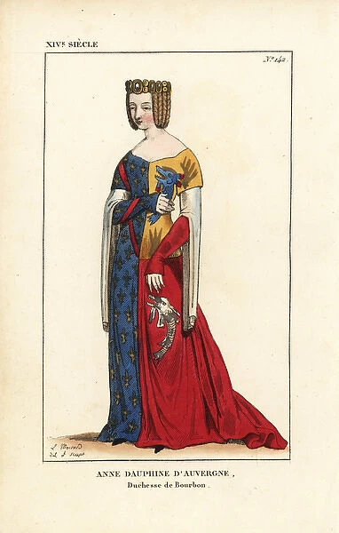 Anne, Dauphine of Auvergne, 1358-1416