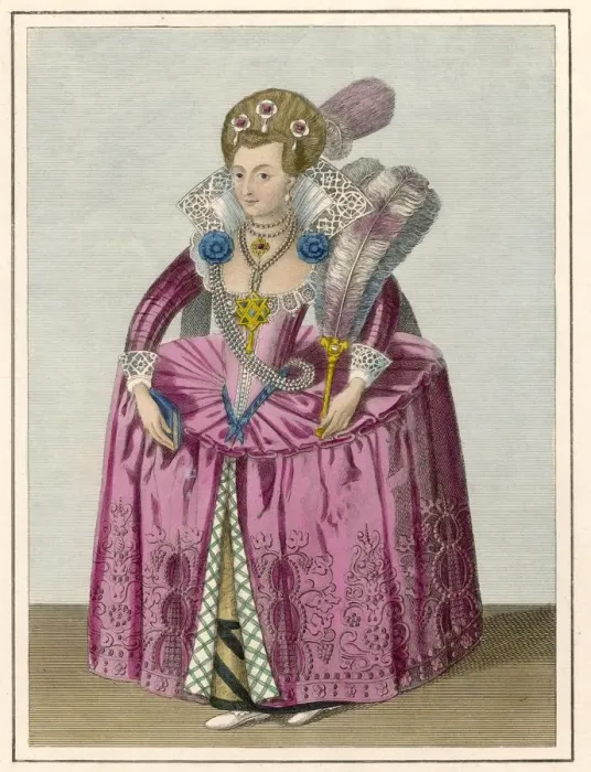 Framed Print : ANNE / DENMARK 1574-1619 Framed Print : ANNE / DENMARK 1574-1619