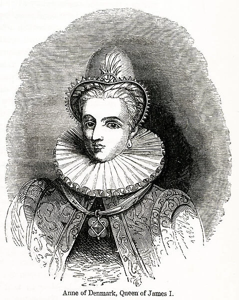Anne of Denmark (1574 - 1619), Queen consort of Scotland, England,