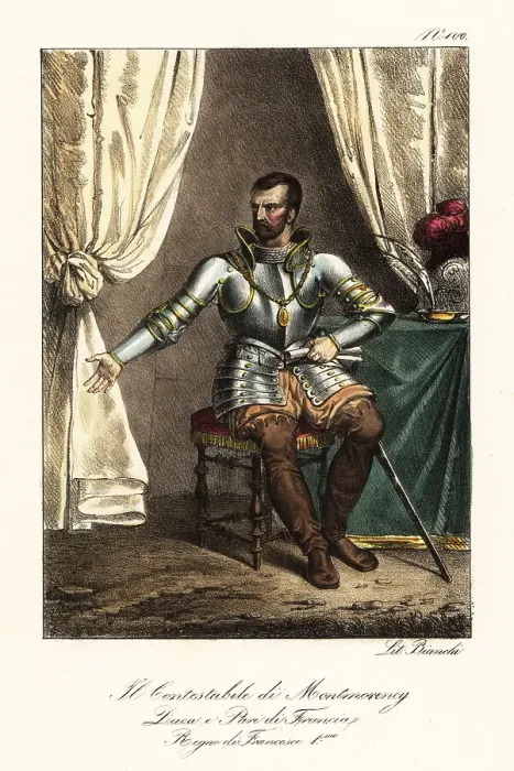 Framed Print : Anne, Duke of Montmorency, 1493-1567 Framed Print : Anne, Duke of Montmorency, 1493-1567