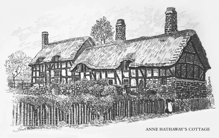 Framed Print : Anne Hathaways Cottage Framed Print : Anne Hathaways Cottage