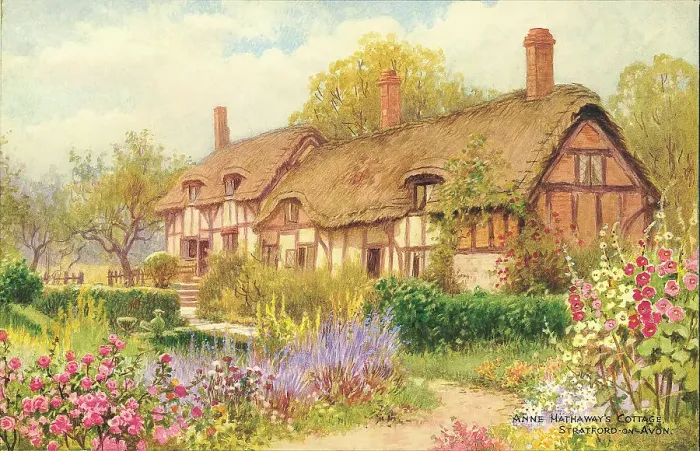 Framed Print : Anne Hathaway's Cottage, Shottery Framed Print : Anne Hathaway's Cottage, Shottery