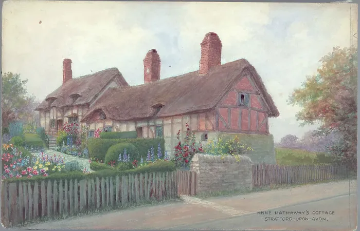 Framed Print : Anne Hathaway's Cottage, Stratford-upon-Avon Framed Print : Anne Hathaway's Cottage, Stratford-upon-Avon