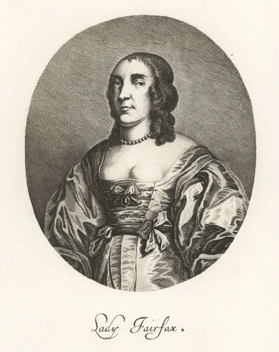 Framed Print : Anne, Lady Fairfax, wife of Parliamentary general Lord Fairfax Framed Print : Anne, Lady Fairfax, wife of Parliamentary general Lord Fairfax