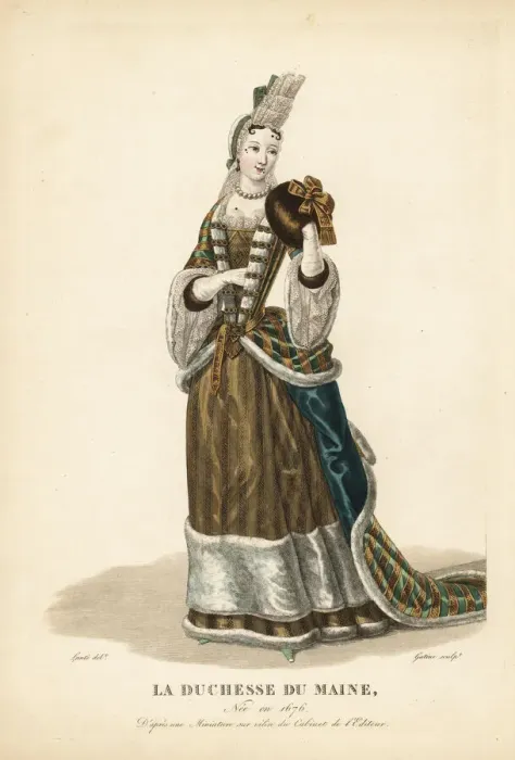 Framed Print : Anne-Louise-Benedicte de Bourbon, Duchess Framed Print : Anne-Louise-Benedicte de Bourbon, Duchess