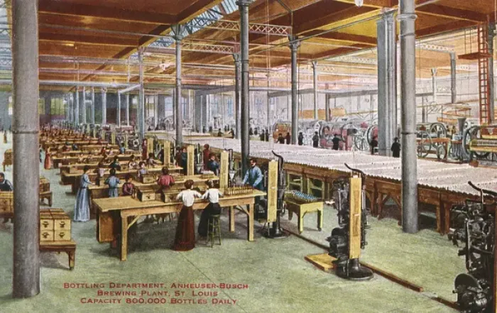 Framed Print : Annheuser-Busch brewing plant, St Louis, Missouri, USA Framed Print : Annheuser-Busch brewing plant, St Louis, Missouri, USA