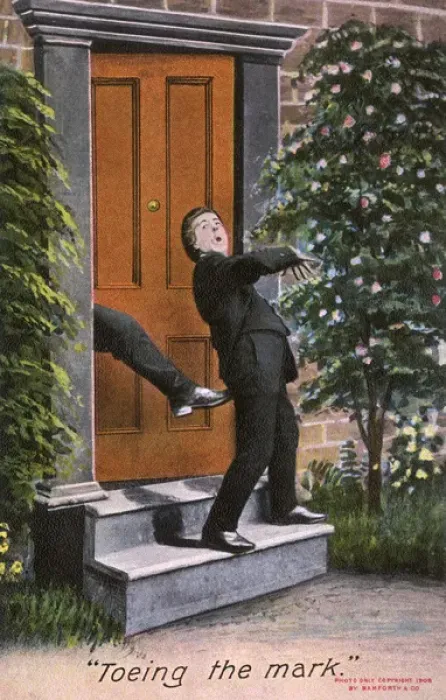 Framed Print : Annoying teenager booted out of the front door Framed Print : Annoying teenager booted out of the front door