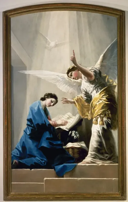 Framed Print : Annunciation, 1785, by Francisco de Goya Framed Print : Annunciation, 1785, by Francisco de Goya
