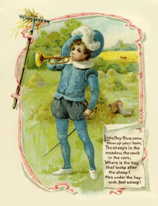 Framed Print : Anon 5. Little Boy Blue