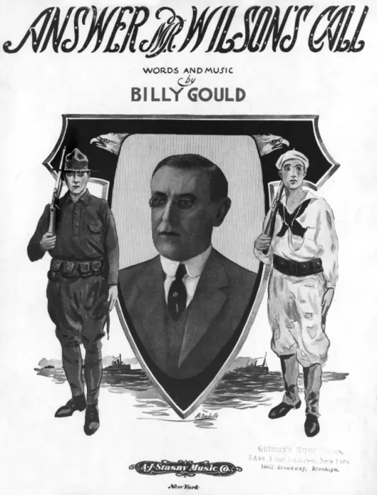 Framed Print : Answer Mr Wilsons Call, a song by Billy Gould Framed Print : Answer Mr Wilsons Call, a song by Billy Gould