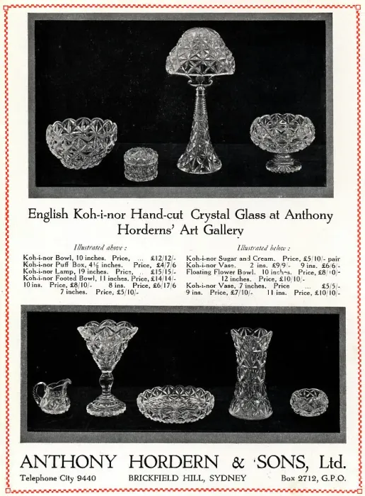 Framed Print : Anthony Hordern & Sons Advertisement Framed Print : Anthony Hordern & Sons Advertisement
