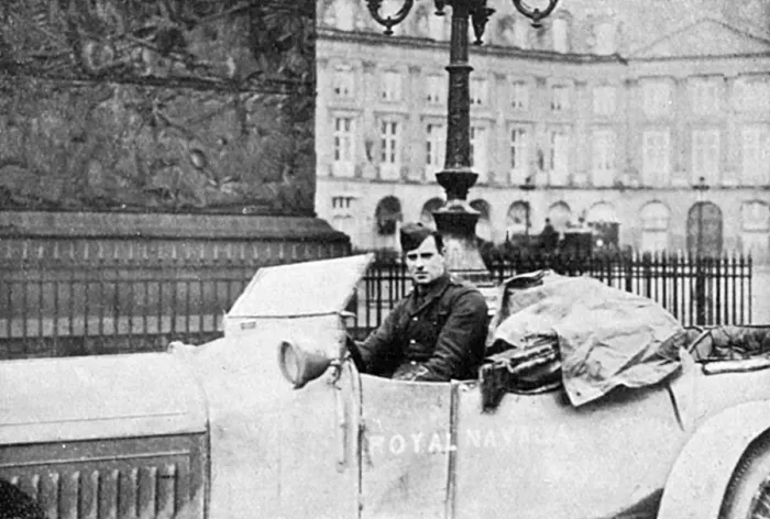 Framed Print : Anthony Wilding in Paris, 1915 Framed Print : Anthony Wilding in Paris, 1915