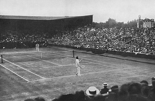Anthony Wilding at Wimbledon in 1913