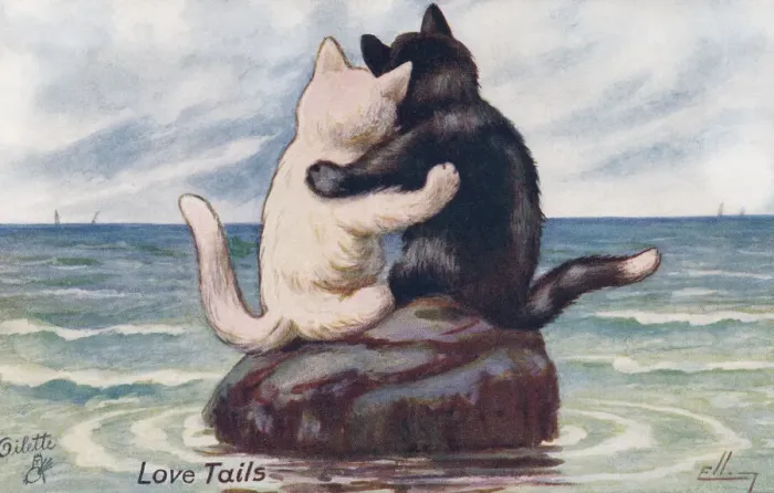 Framed Print : Anthropomorphic cats Framed Print : Anthropomorphic cats