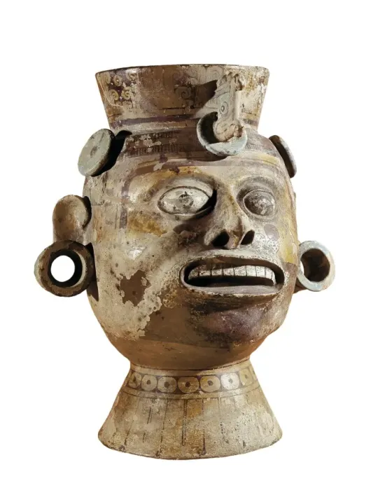 Framed Print : Anthropomorphic vase. ca. 800. Mixtec art. Terra-cotta Framed Print : Anthropomorphic vase. ca. 800. Mixtec art. Terra-cotta