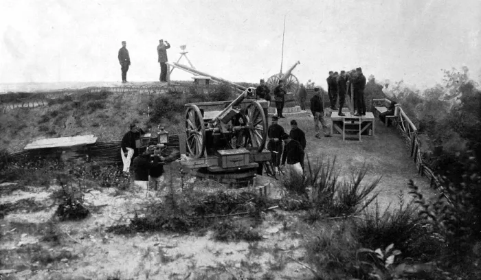 Framed Print : Anti-aircraft battery Framed Print : Anti-aircraft battery