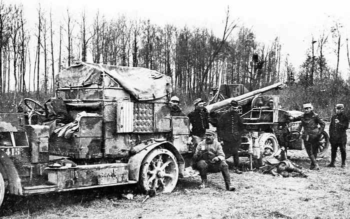 Framed Print : Anti aircraft gun during WW1 Framed Print : Anti aircraft gun during WW1