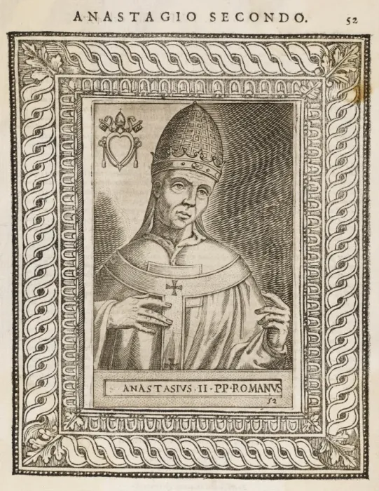 Framed Print : Anti-Pope Anastasius II Framed Print : Anti-Pope Anastasius II