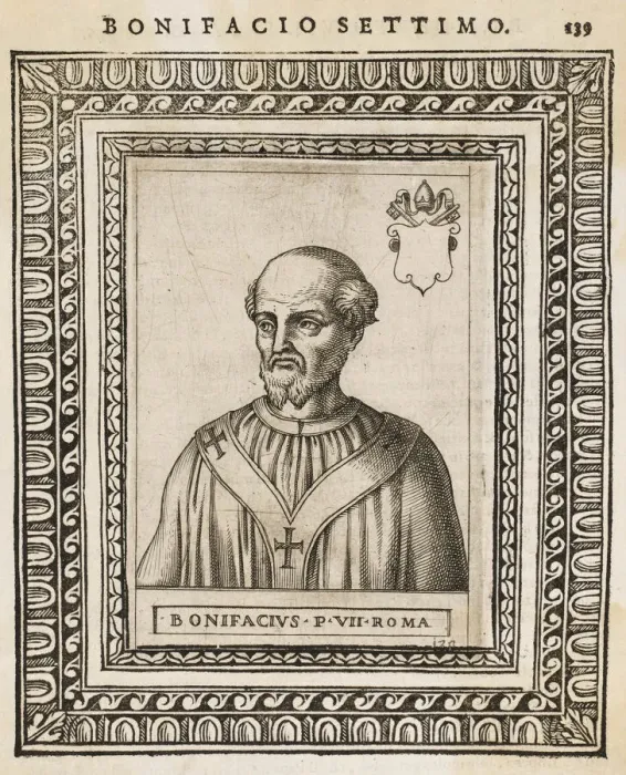 Framed Print : ANTI-POPE BONIFACIUS VII Date: reigned 974, 984 - 985 Framed Print : ANTI-POPE BONIFACIUS VII Date: reigned 974, 984 - 985