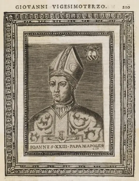 Framed Print : Anti-Pope Joannes XXIII Framed Print : Anti-Pope Joannes XXIII