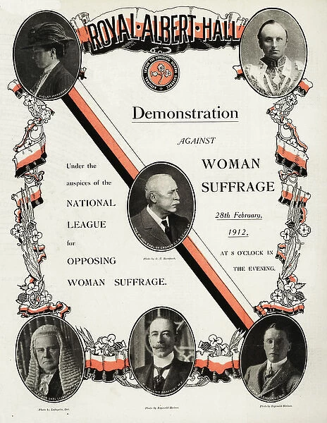 Anti-Suffrage Demonstration 1912