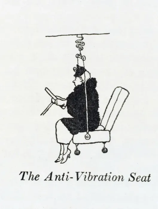 Framed Print : Anti-Vibration seat / W H Robinson Framed Print : Anti-Vibration seat / W H Robinson