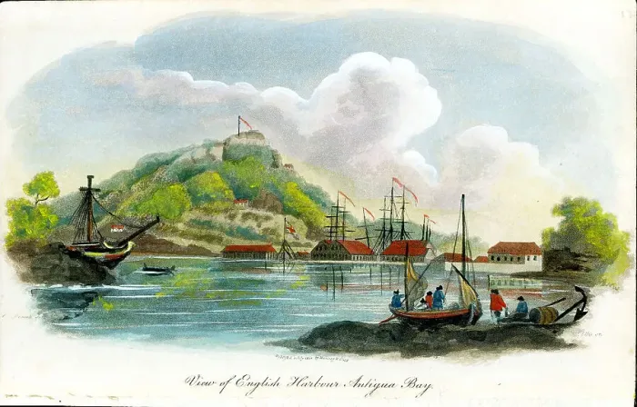 Rights Managed : Antigua Bay, English Harbour Rights Managed : Antigua Bay, English Harbour