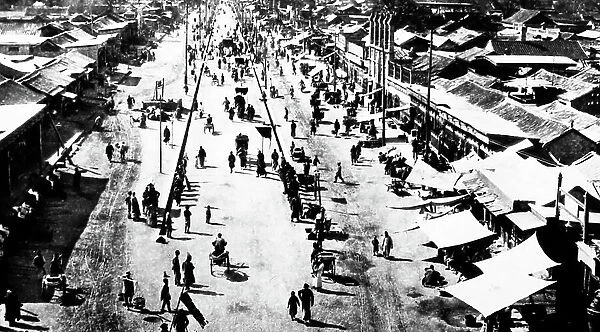 Anting Mem Street, Beijing, China, early 1900s