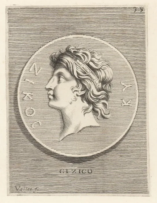 Framed Print : Antiochus IX Eusebes Cyzicenus, King of Syria, died 96 BC Framed Print : Antiochus IX Eusebes Cyzicenus, King of Syria, died 96 BC