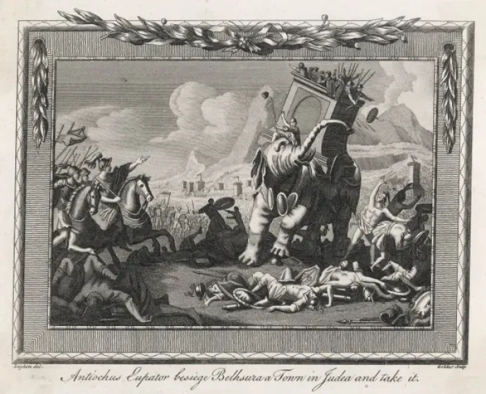 Framed Print : Antiochus VII in Judea Framed Print : Antiochus VII in Judea