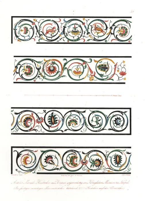 Framed Print : Antique mosaic flooring from Pompeii, in Framed Print : Antique mosaic flooring from Pompeii, in