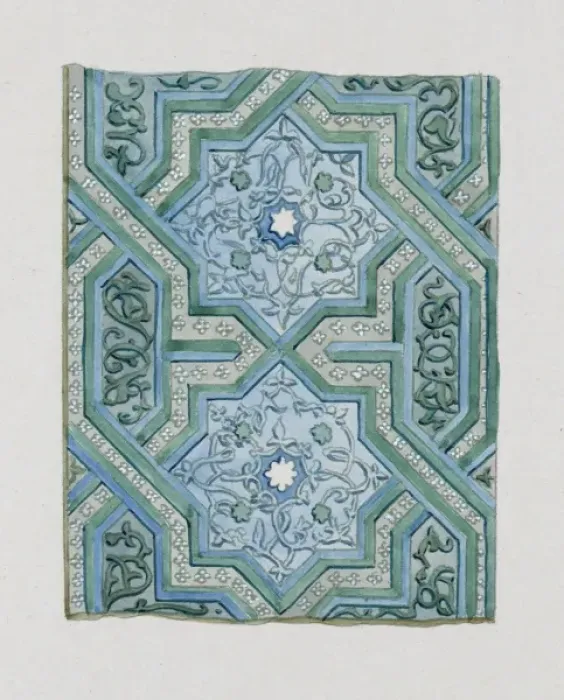 Framed Print : Antiquities of Samarkand. Tomb of the Saint Kassim ibn Abass Framed Print : Antiquities of Samarkand. Tomb of the Saint Kassim ibn Abass