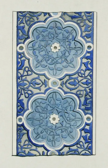 Framed Print : Antiquities of Samarkand. Tomb of Saint Kassim ibn Abass (Sh Framed Print : Antiquities of Samarkand. Tomb of Saint Kassim ibn Abass (Sh