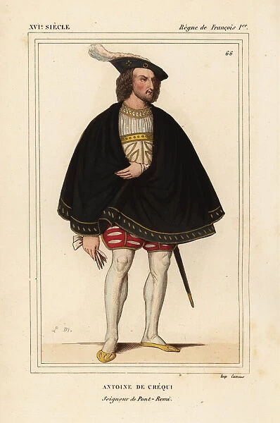 Antoine de Crequy, Seigneur de Pont-Remi