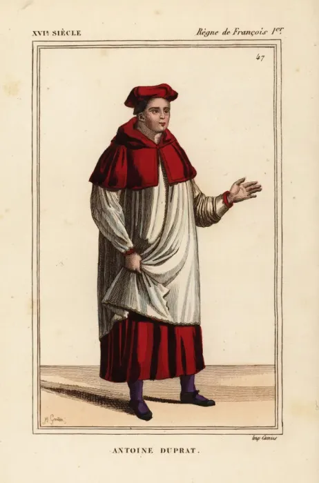 Framed Print : Antoine Duprat, French cardinal and politician Framed Print : Antoine Duprat, French cardinal and politician