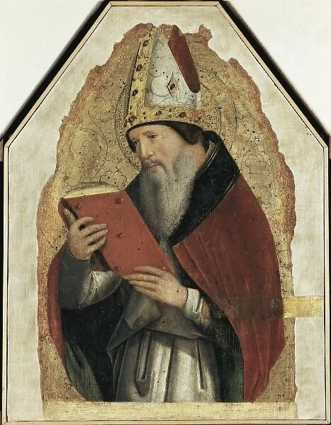 Antonello da Messina. Saint Augustin. Renaissance