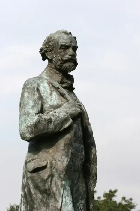 Framed Print : Antonin Dvorak (1841-1904). Czech composer. Sculpture. Pragu Framed Print : Antonin Dvorak (1841-1904). Czech composer. Sculpture. Pragu