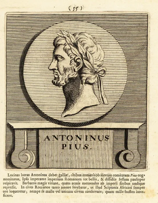 Framed Print : Antoninus Pius, Roman emperor Framed Print : Antoninus Pius, Roman emperor