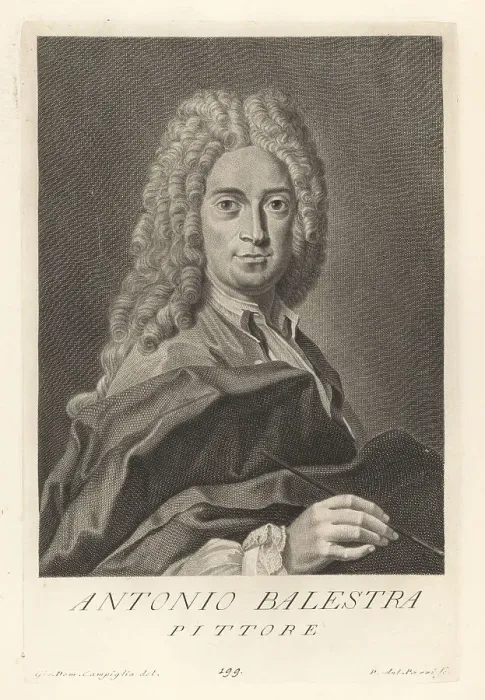 Framed Print : Antonio Balestra, Italian Rococo painter, 1666-1740 Framed Print : Antonio Balestra, Italian Rococo painter, 1666-1740