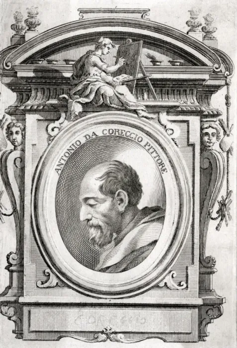 Framed Print : Antonio da Correggio Framed Print : Antonio da Correggio