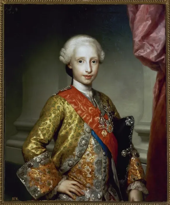 Framed Print : Antonio Pascual de Borbon y Sajonia, Infante of Spain