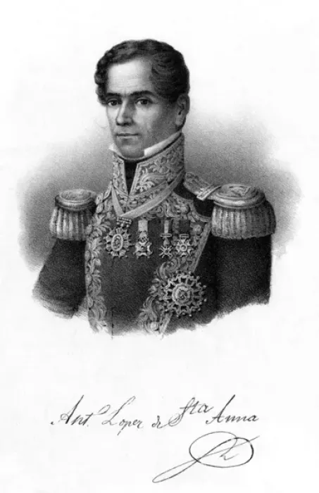 Framed Print : Antonio Santa Anna - 2 Framed Print : Antonio Santa Anna - 2