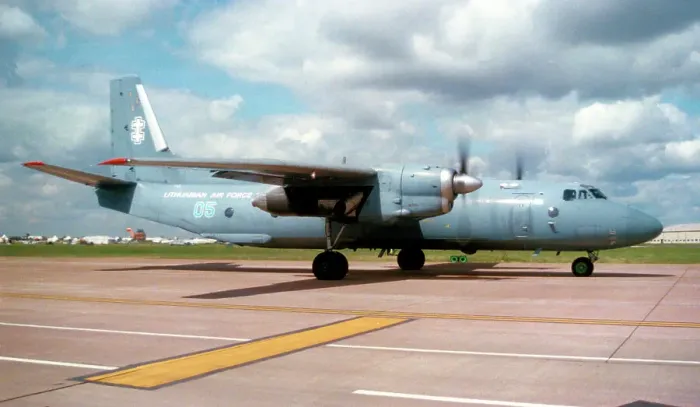 Framed Print : Antonov An-26B 05 Blue Framed Print : Antonov An-26B 05 Blue