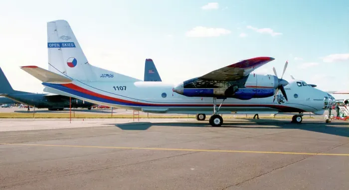 Framed Print : Antonov An-30B 1107