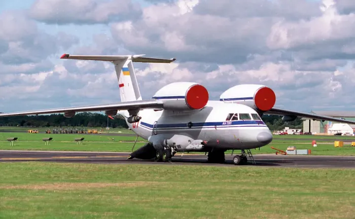 Framed Print : Antonov AN-72P 07 Red Framed Print : Antonov AN-72P 07 Red